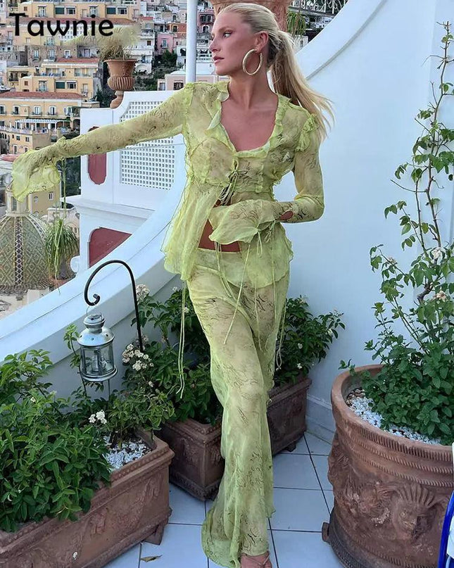 See Through Dress Sets