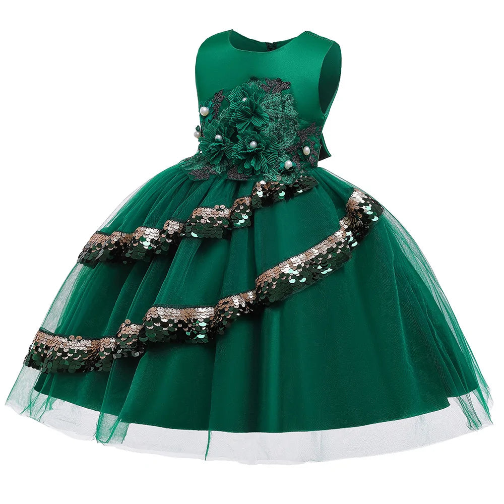 Green Princess Dress