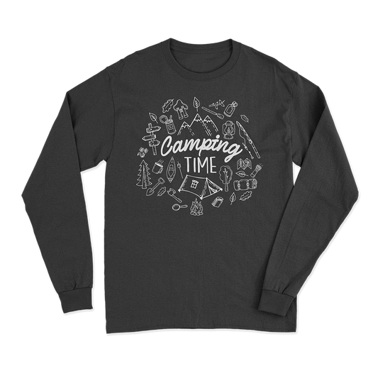 Camping Elements Long Sleeve Shirt