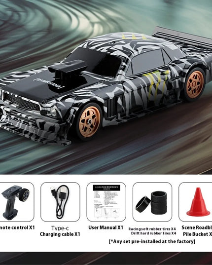 Mini 4-Wheel Drift RC Car – Indoor Remote Control