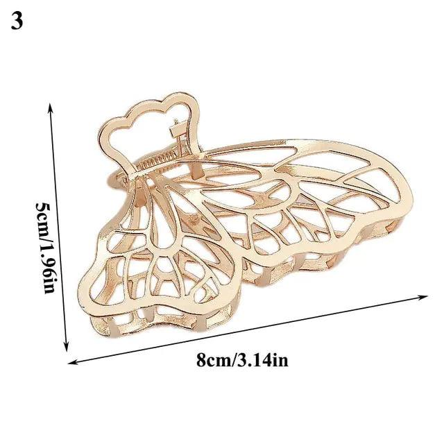 Sweet Fairy Butterfly Shape Hair Claws