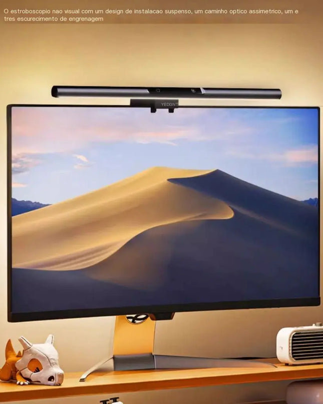 Colorful Ambient Asymmetrical Monitor Light for Eye Care