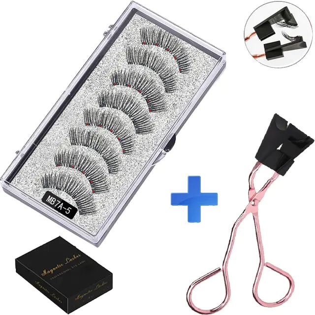 Magnetic Eyelashes Curler Set