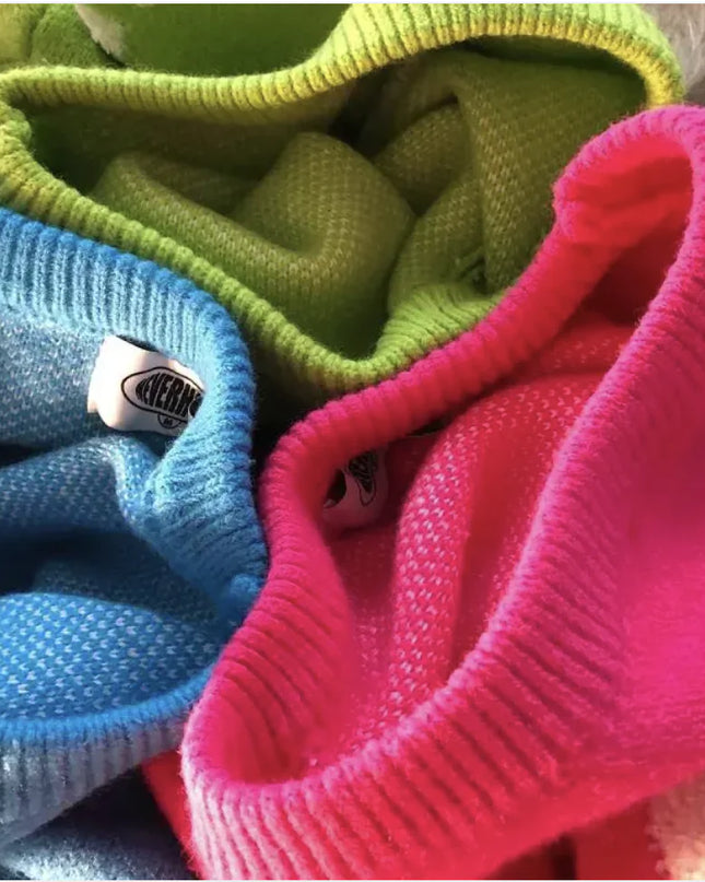 Korean-Style Knitted Sweater