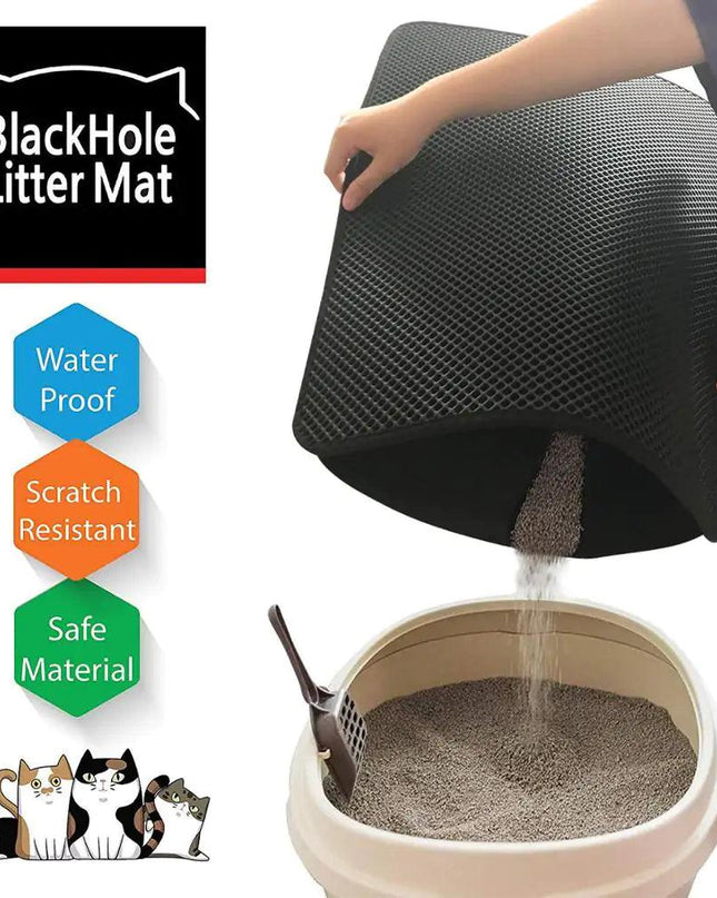 Waterproof and Non-slip Cat Litter Mat