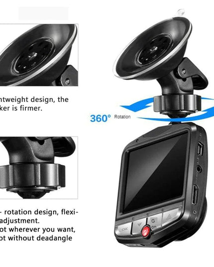 2.4'' Full HD 1080P Dash Cam Car DVR Front or Rear Camera Night Vision G-sensor