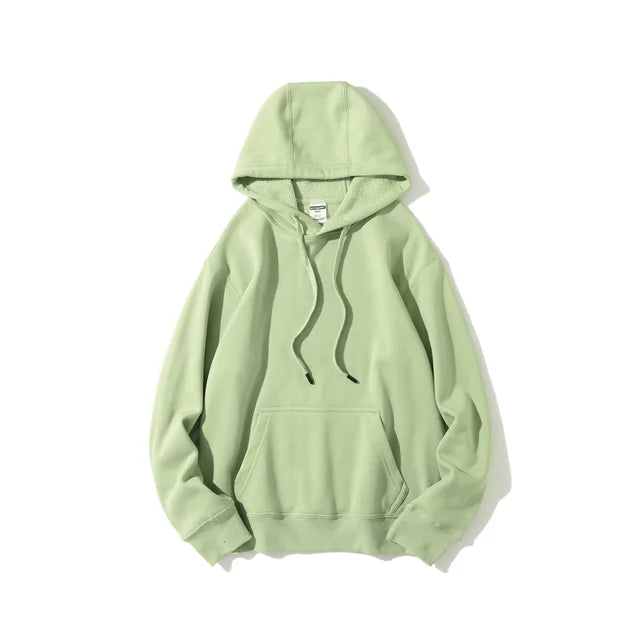 American Fashionable Unisex Off-Shoulder Hooded Sweatshirts