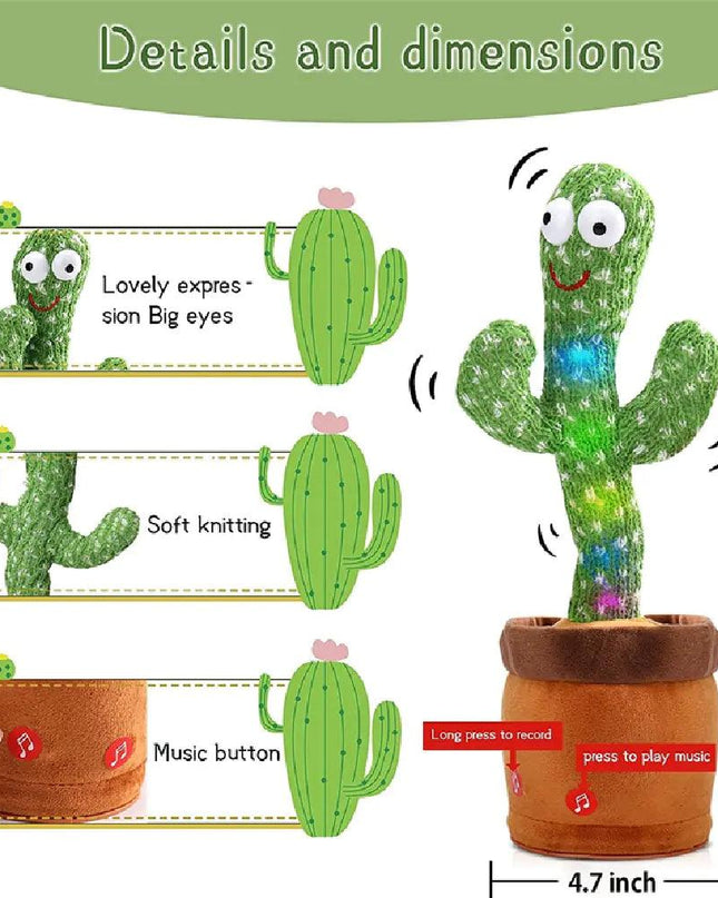 Dancing and Talikng Cactus Toy