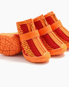 Red orange flying weave / Number3