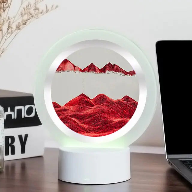 Creative Quicksand Night Light Lamp