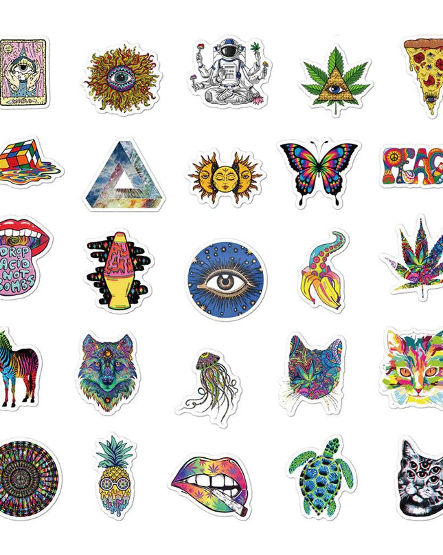 Aesthetic Art Graffiti Stickers