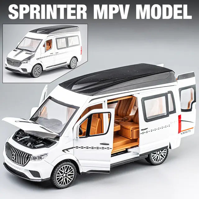 Diecast MPV Model With Light