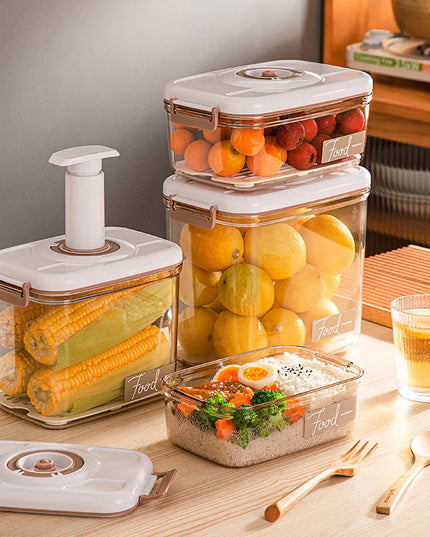 Food Vacuum Storage Box with Free Vacuum Sealer