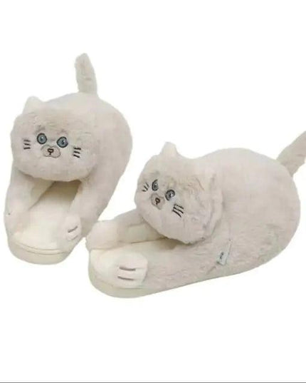 Cuddly Hug Cat Slippers