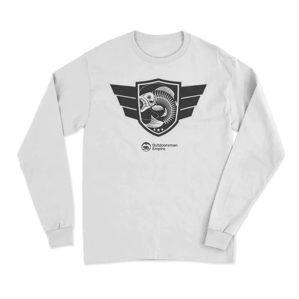 Fishing Air Force Men Long Sleeve Shirt