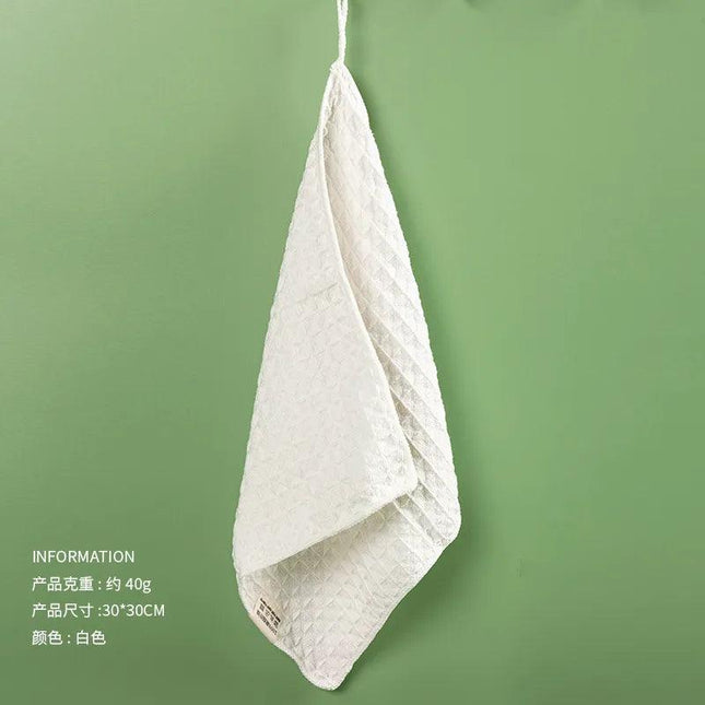 Microfiber Skin-friendly Non-lint Waffle Microfiber Towel