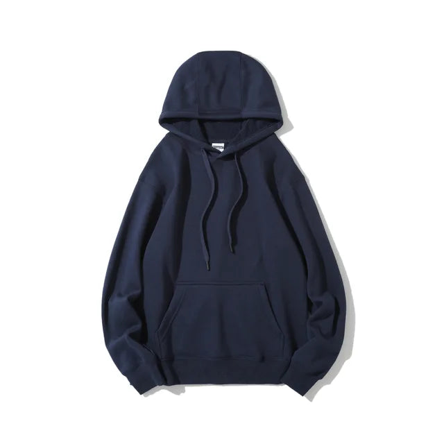 American Fashionable Unisex Off-Shoulder Hooded Sweatshirts