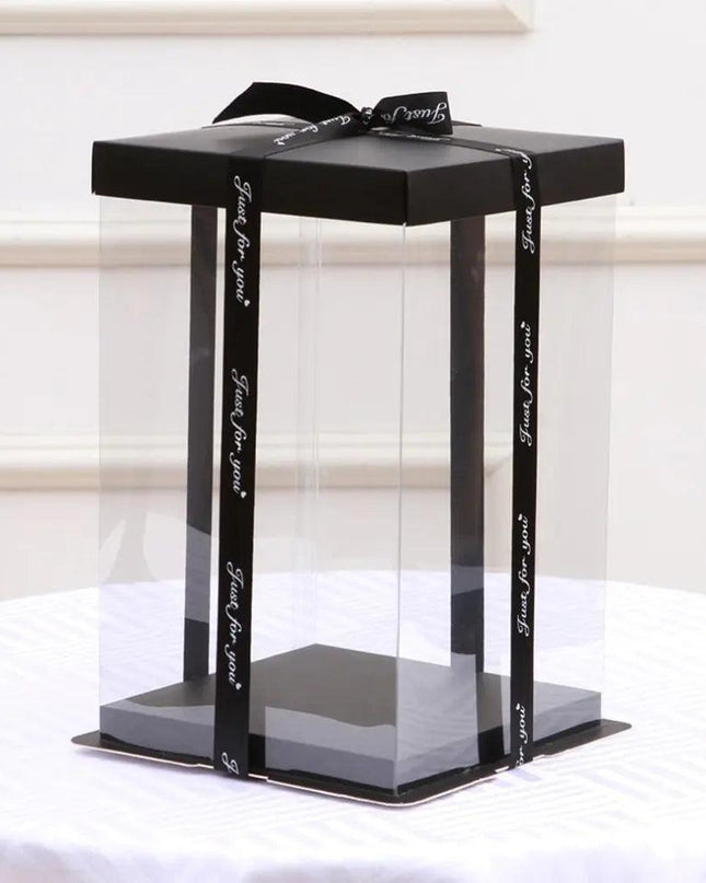 Transparent Empty Gift Box