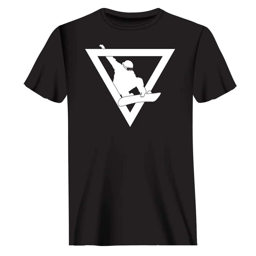 Snowboarder Geometry T-Shirt