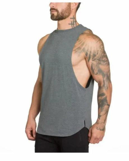 Sleeveless Shirt Muscle Vest