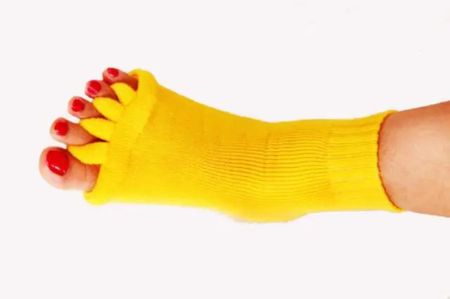 1Pair Massage Five Toe Socks