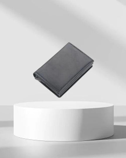 WALLET WITH BACK ZIPPER