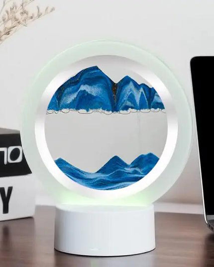 Creative Quicksand Night Light Lamp
