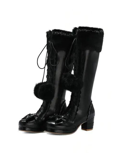 High Boots Winter Warmer Fur Boots