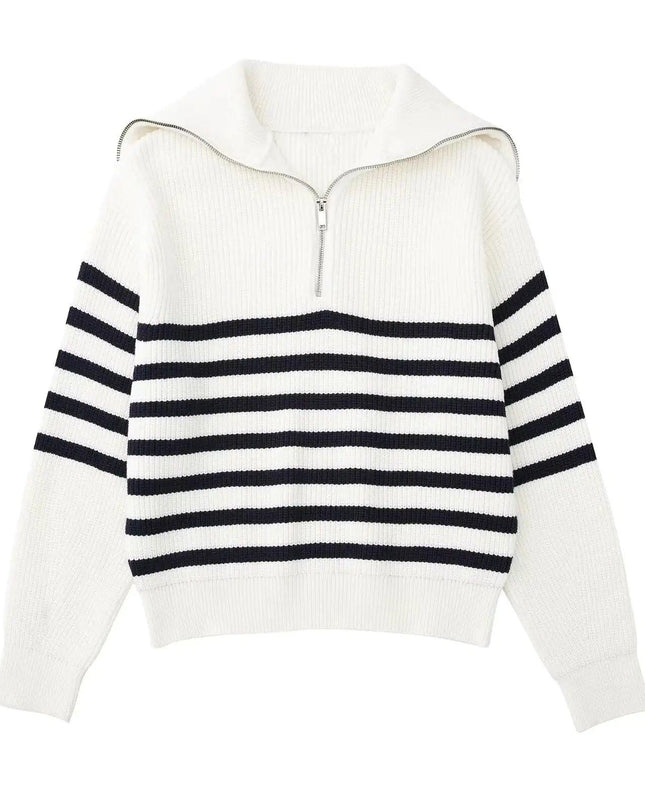 Striped Knitted Sweater