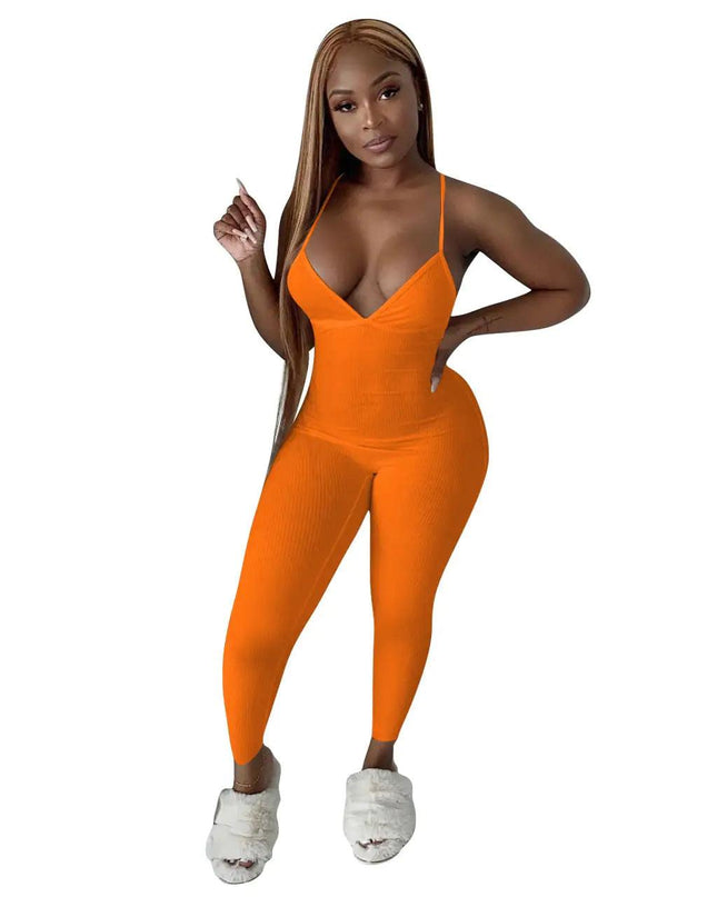 Hollow Out Sexy Jumpsuit