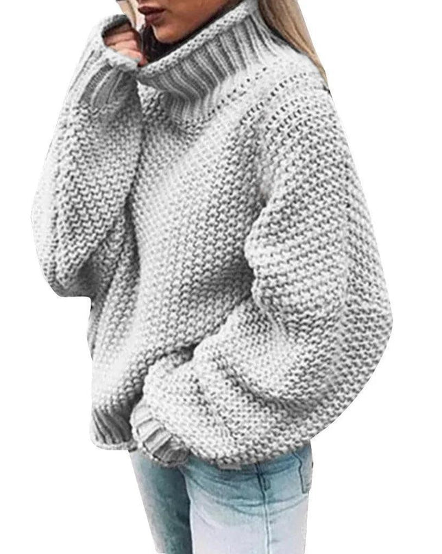 Knitted Turtleneck Sweater