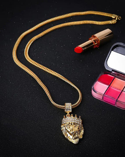 Lion Head Necklace