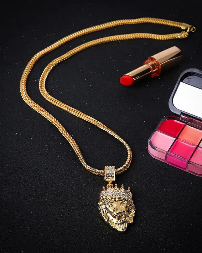 Lion Head Necklace