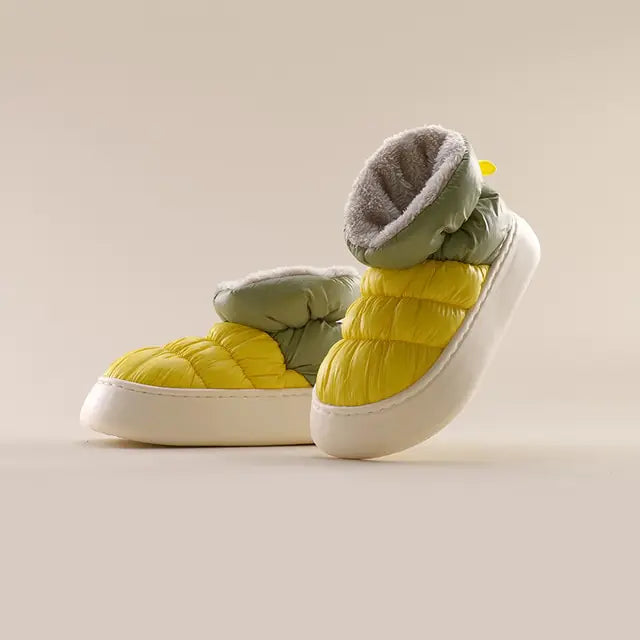 Indoor Outdoor High Top Plush Lining Shoes