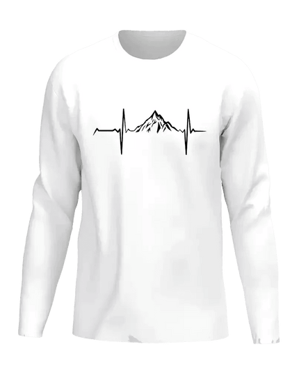 Heartbeat V1 Men Long Sleeve Shirt