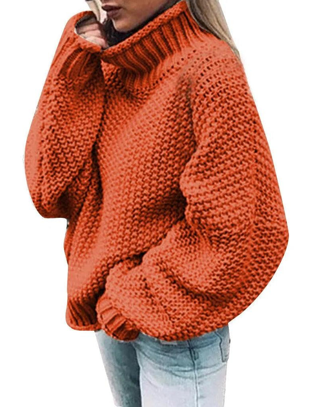 Knitted Turtleneck Sweater