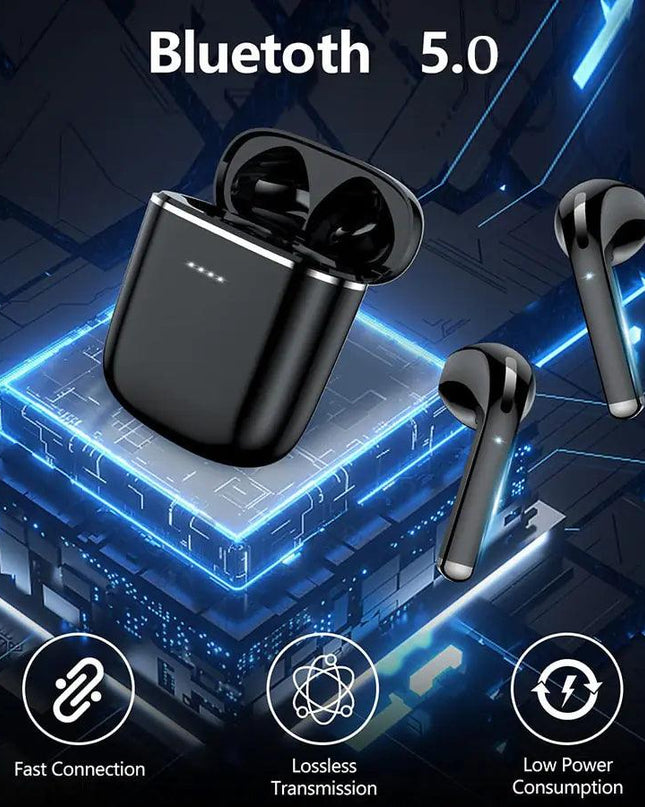 Wireless Earphone With Microphone 9D Stereo