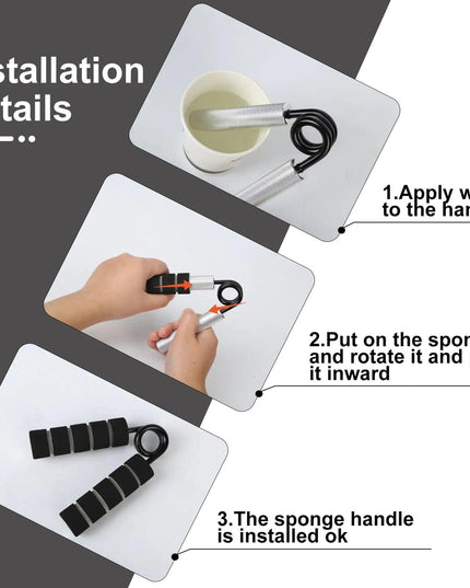 Power Muscle Hand Grip Finger Trainer