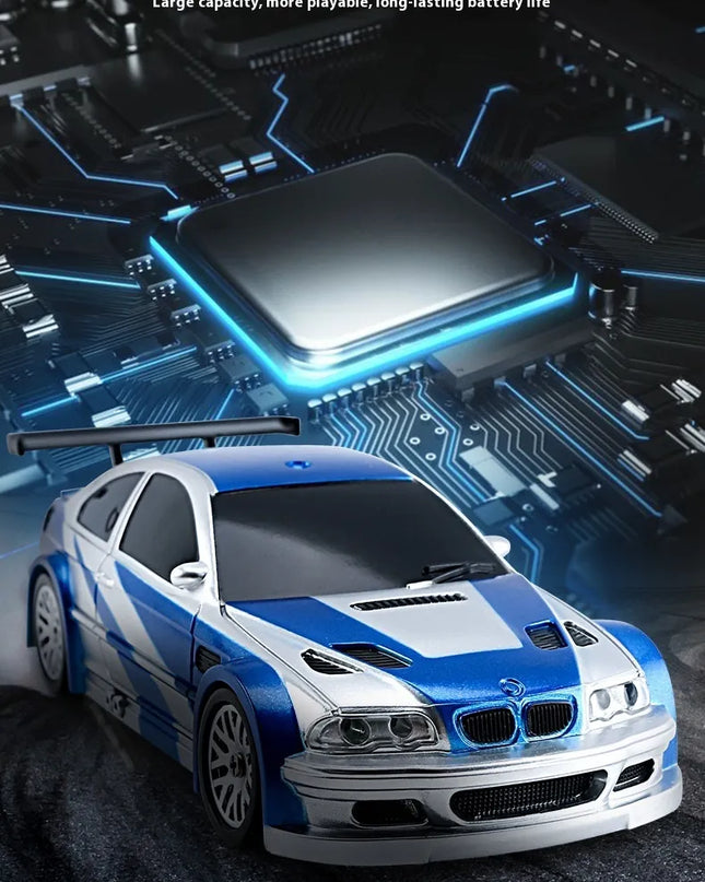 Mini 4-Wheel Drift RC Car – Indoor Remote Control