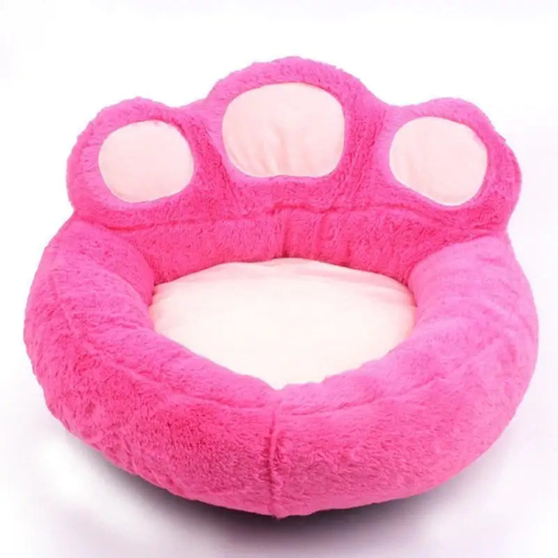 Paw Shape Washable Sleeping Dog Bed