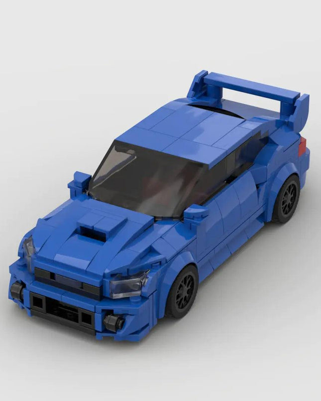 Subaru STI Garage Toy Car