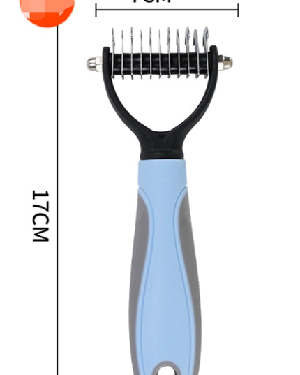 Pet Brush Double-Sided Hair Removal Comb