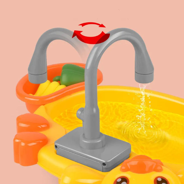 Stylish Vegetable Basin Cycle Washbasin Play Set
