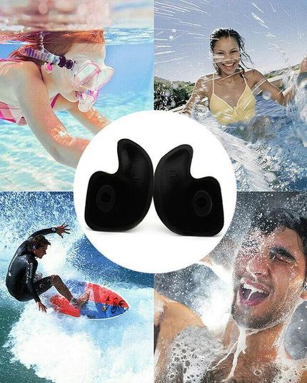 5/10 Pairs Soft Silicone Ear Plugs For Swimming Sleeping Anti Snore Reusable USA
