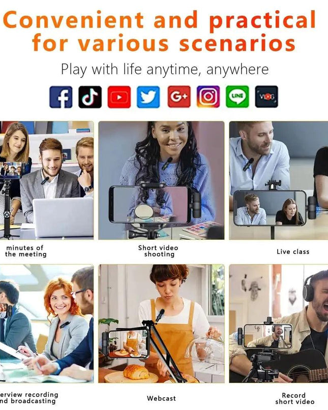 Wireless Lavalier Microphone