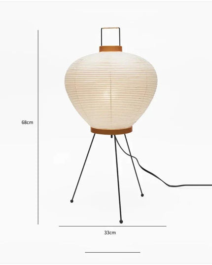 Simple Japanese Style Rice Paper Lantern