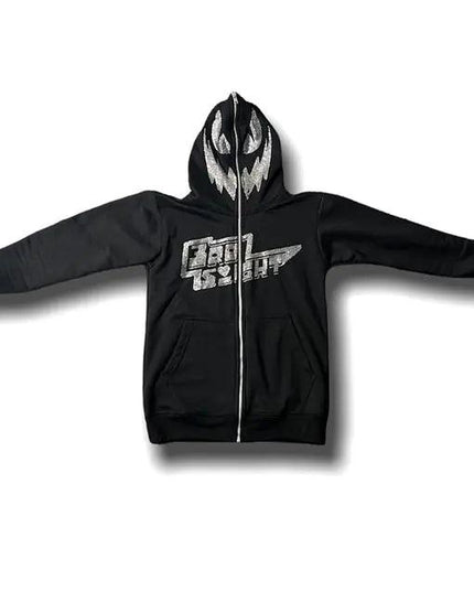 Rhinestone Skeleton Hoodies