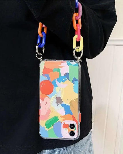 Abstract Art Chain Case