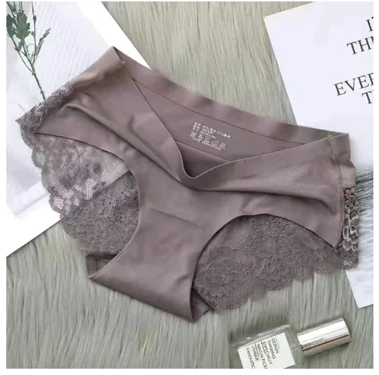 Sexy Ice Silk Lace Panties