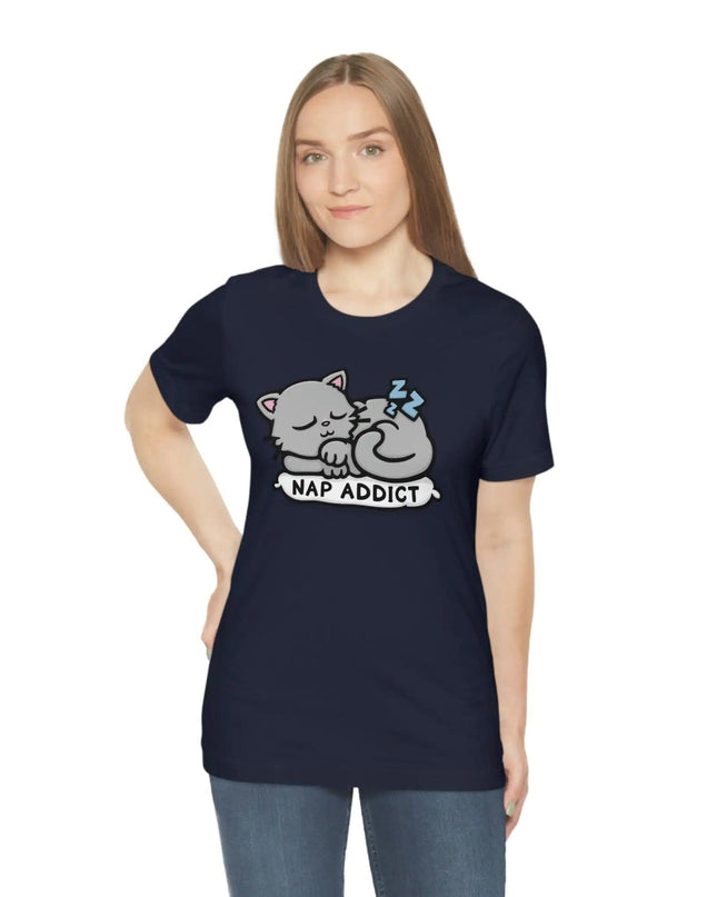 Nap Addict Cat Shirt